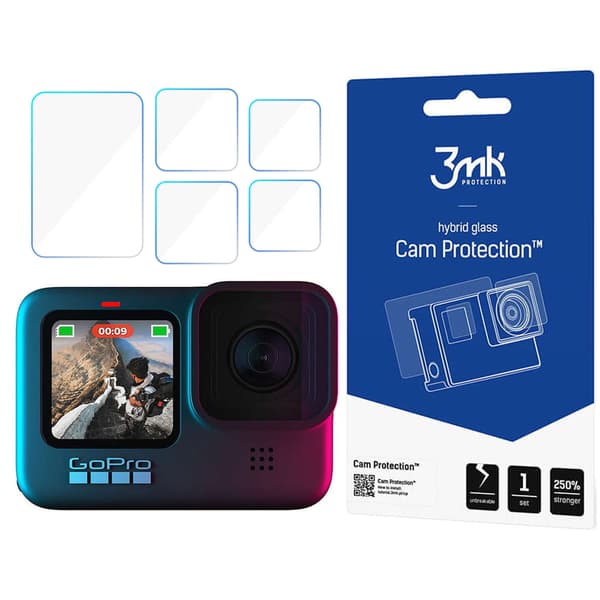 3MK CamProtect GoPro HERO 9 Black Hybridilasi