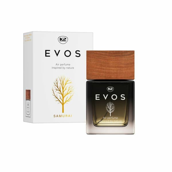K2 PARFUME TIL BIL EVOS SAMURAI FLASKE 50ML