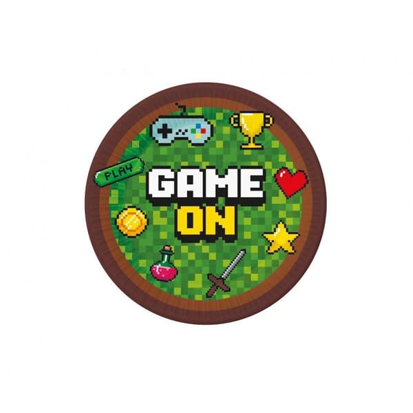 GoDan Game On -lautaset 18cm 6kpl