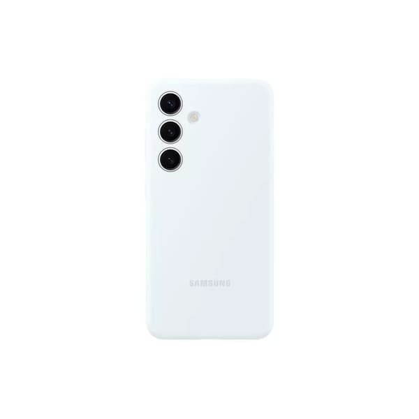 Samsung Silikone Cover Galaxy S24 - hvid