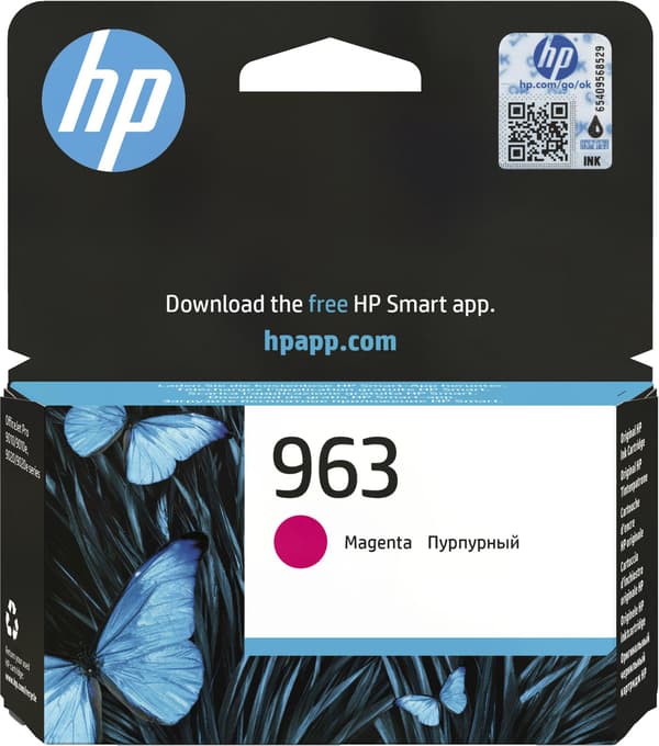 HP 963 - magenta - original - blækpatron