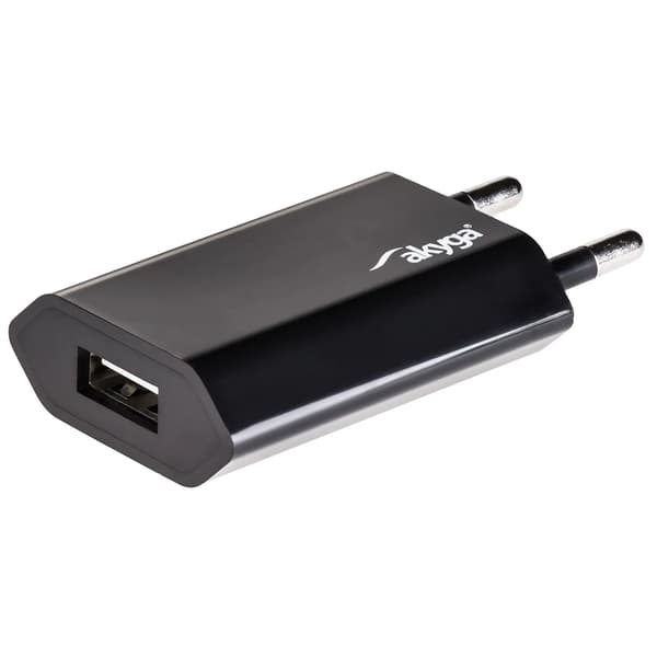 USB-oplader AK-CH-03BK USB-A 5V / 1A 5W