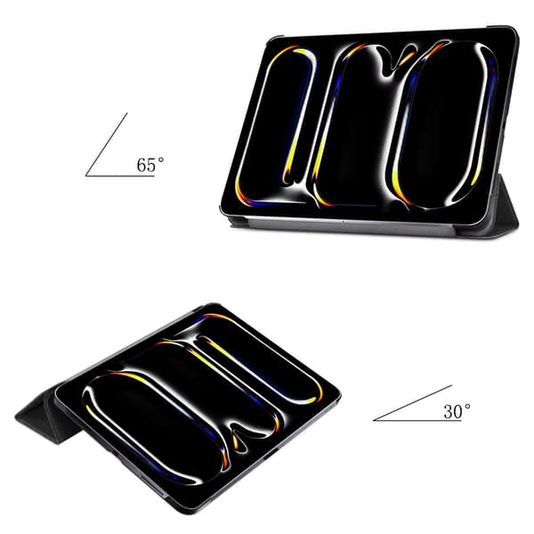 Smartfodral för iPad Pro 13:e generationen 5 2024 (svart)