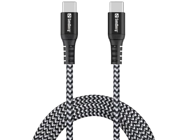 Sandberg Survivor USB-C-kaapeli 2M 100W Survivor USB-C-kaapeli 2M 100W