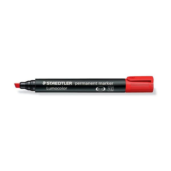 STAEDTLER Lumocolor 350 - markør - rød