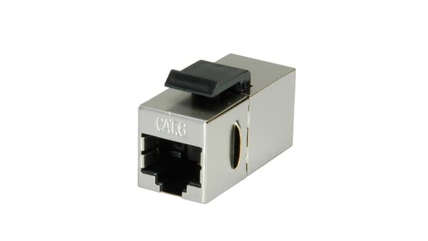 Value Rj-45 Keystone Modulär Koppling, Cat.6, Skärmad