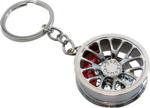Nyckelring mTuning Nyckelring Fälg 3SDM med klämma Silver