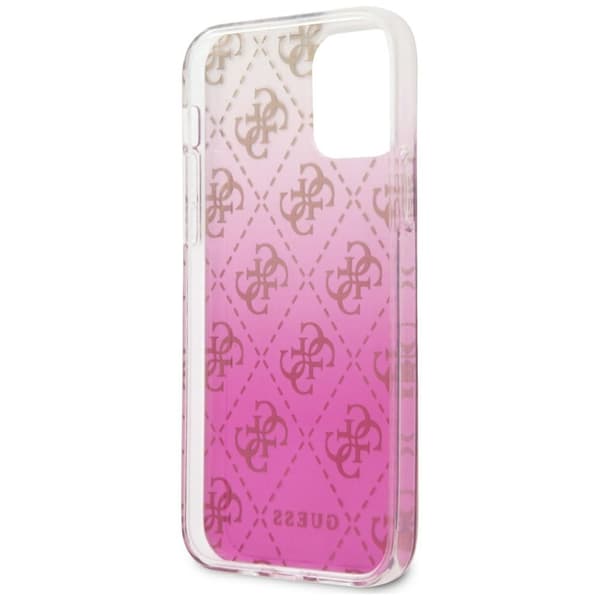 Guess GUHCP12SPCU4GGPI iPhone 12 mini 5.4\" pink/pink Hardcase 4G Gradient