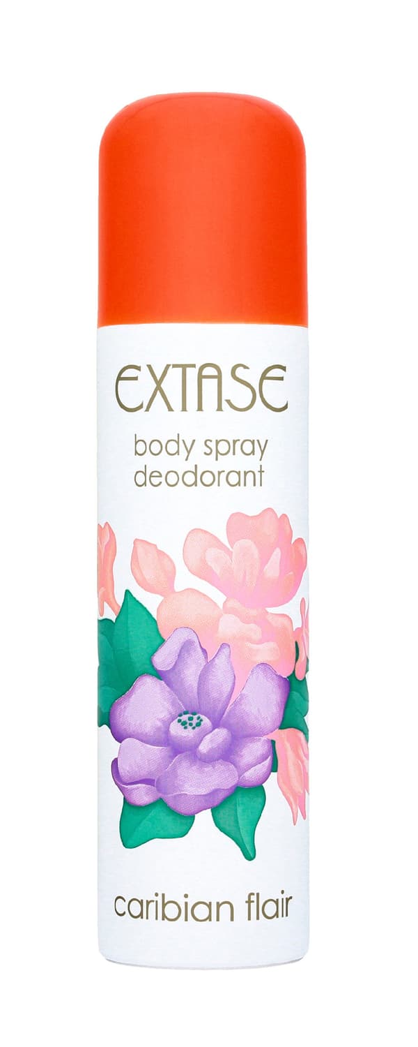 EXTASE Deodorant kroppsspray CARIBAN FLAIR 150 ml