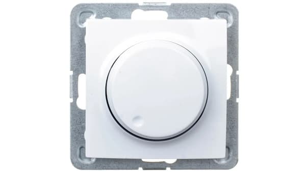 Ospel Tryckknapps- och vridimmer Impression anpassad för vit och halogenlyft (LP-8y/m/00)