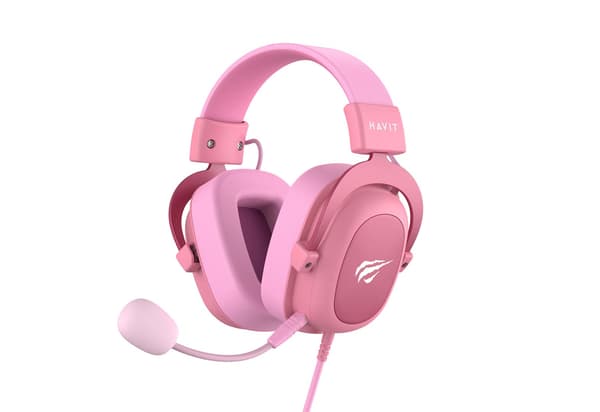 Gaming-hovedtelefoner Havit H2002D (pink)