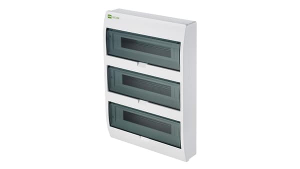 3x12 Utanpåliggande Modulär Kopplingsutrustning IP40 RN-NT 3/36 N+PE Elegant 2406-01