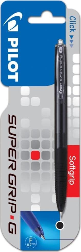 Lang beskrivelse Super Grip G salgsautomat 0.7 sort PILOT