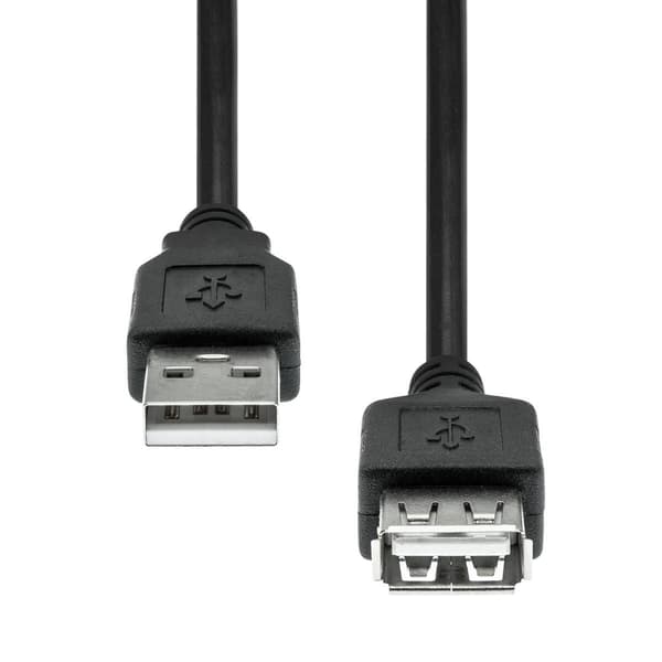ProXtend USB 2.0 Forlængerkabel Sort 0,5M