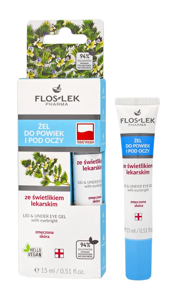 FLOSLEK Ögongel Lagonizing Ögonvård 15ml