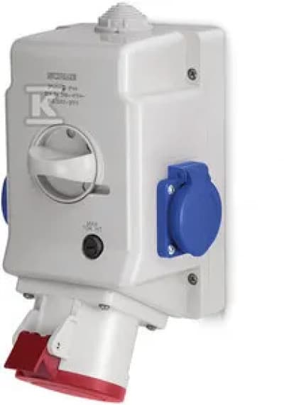 GN.Z WYL.0-1 32A/5P/2X230V IP44 OPTIMA-