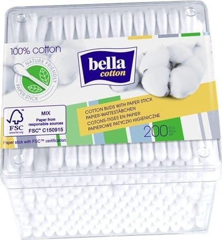 Bella Kosmetiikkapuikot 200 kpl