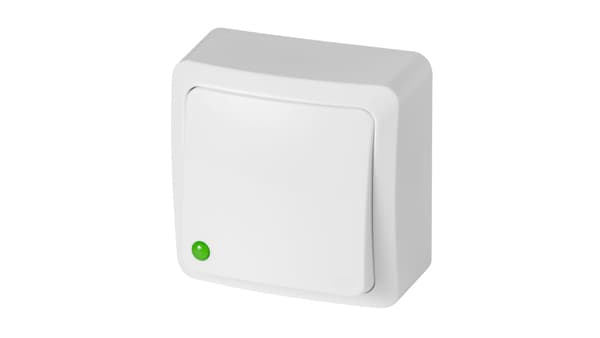 Elektro-Plast BERG Trappeforbindelse n/t 10AX IP20 hvid (3712-00)