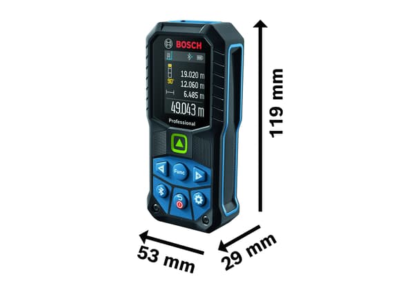 Bosch GLM 50-27 CG Laser afstandsmåler