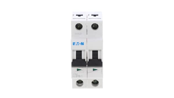 Strømafbryder 2P D 16A 15kA AC FAZ-D16/2 278783