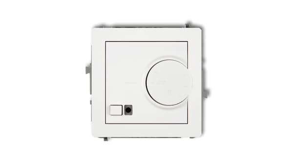 DECO Elektronisk temperaturregulator med luftgivare vit DRT-2