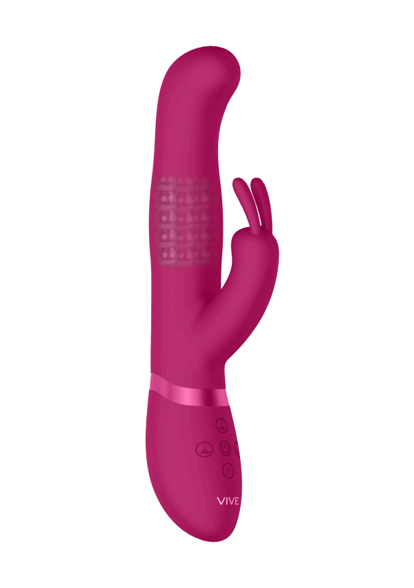 Izara - Roterande Pärlor Kanin - Rosa