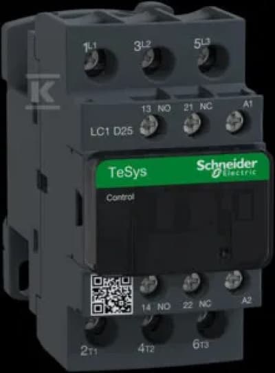 Effektkontaktor 25A 3P 230V AC 1Z 1R LC1D25P7