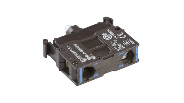 LED lampeholder blå 230V AC M22-LED230-B 218059
