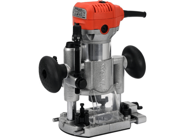 710W FRÄSMASKIN FÖR BAKLUCKA + TILLBEHÖR