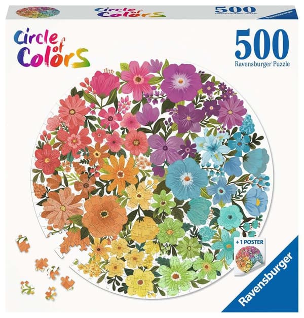 Kukkapalapeli 500 palaa