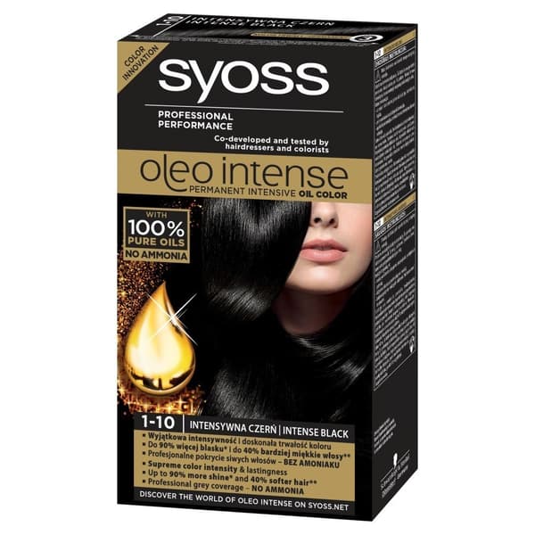 Syoss Hårfarve Oleo 1-10 Intensiv Snack