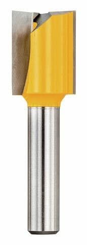 Dewalt Ligefræser 14mm, skaft.8mm, dl.r.20mm, dl.c.52mm