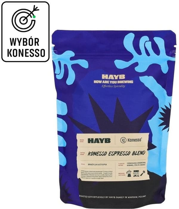 HAYB Kaffebönor Konesso Espressoblandning 250g