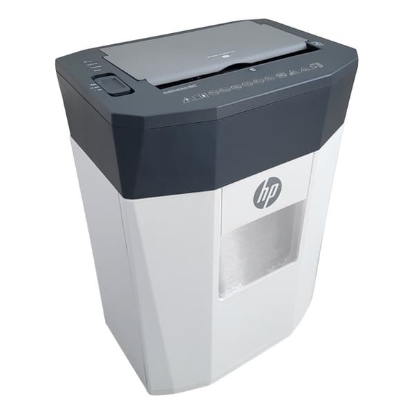 HP ONESHRED Auto 80CC Dokumentförstörare vit-grå