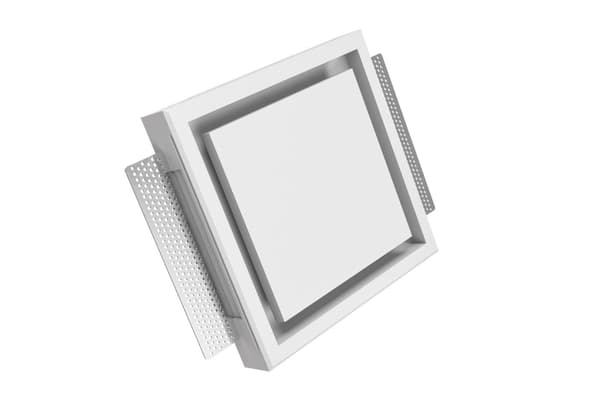 Diffuser Ergovent, hvid, 125 mm