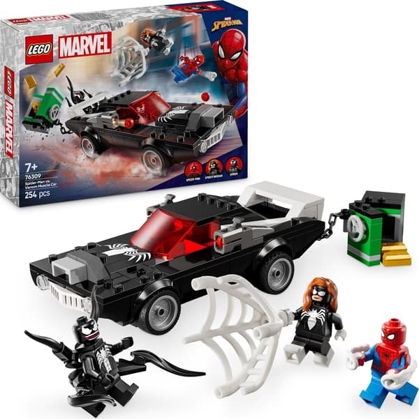 LEGO® Marvel Spider-Man vs. Venom Muscle Car, 254 delar