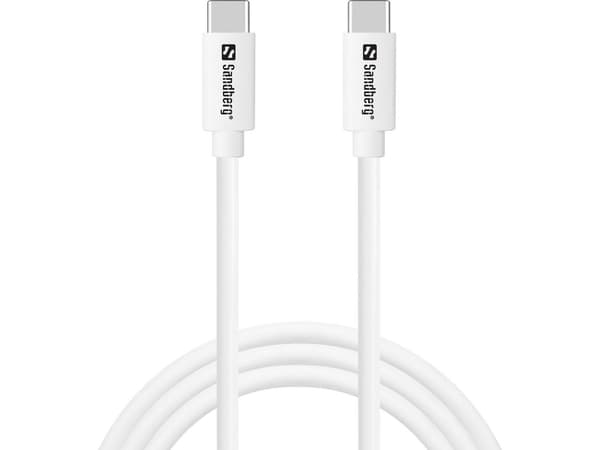 Sandberg USB-C Opladerkabel 1M, 65W