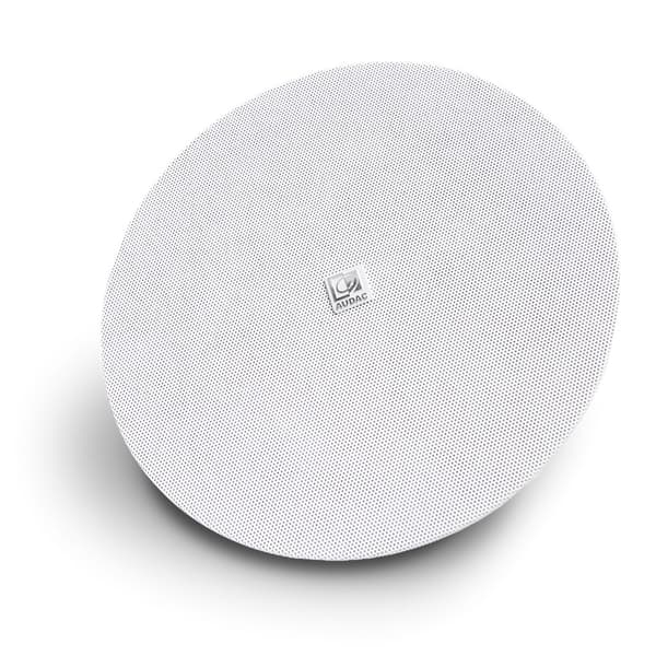 AUDAC CENA506/W Loftshøjttaler 5\" med SpringFit™-montering, hvid version, 8Ohm og 100V