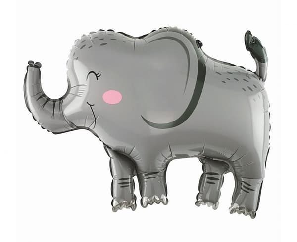 Folieballong Elefant 68x49cm