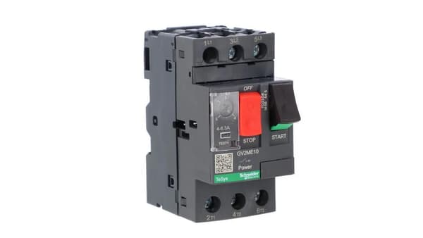 Motorbrytare 3P 2.2kW 4-6,3A GV2ME10