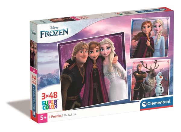 -CLE palapeli 3x48 neliö Frozen 25306