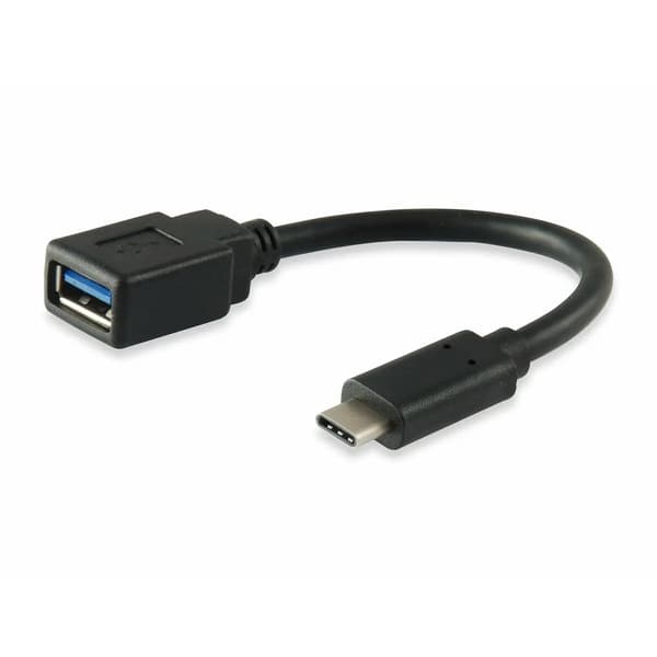 Equip 133455 USB 3.0-kabel Typ C hane till Typ A hona, 15 cm