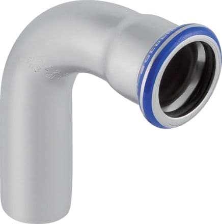 Geberit-kulma Mapress Edelstahl liitoskärjellä 90° 42mm (33307)