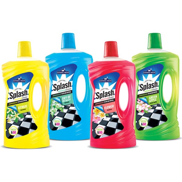 Yleisneste Splash 1L vihreä omena