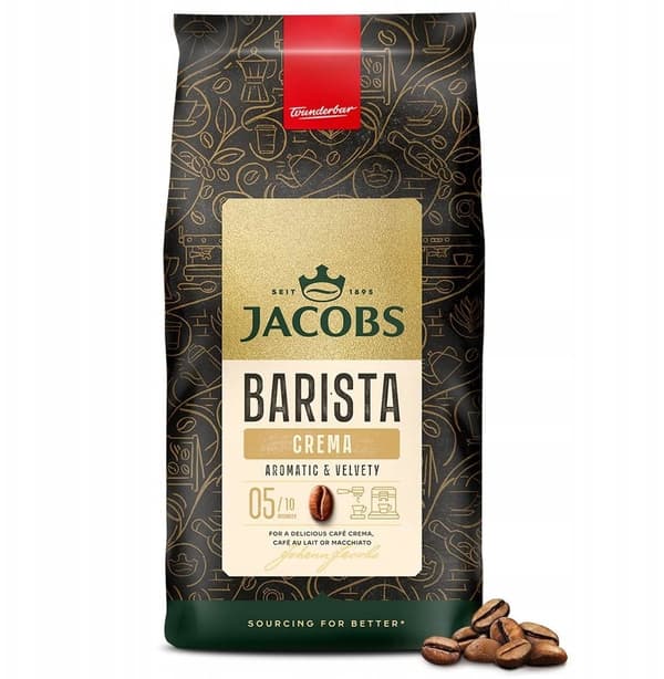 Kahvi Jacobs Barista Crema 1kg pavut