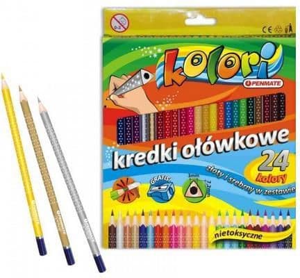 Premium Colori pennor 24 färger PENMATE