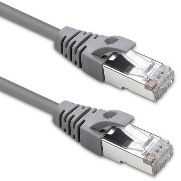 Qoltec FTP Patchkabel | Cat5e | 2 x RJ-45 | 5m | Høj hastighed | Guld | Skærmet