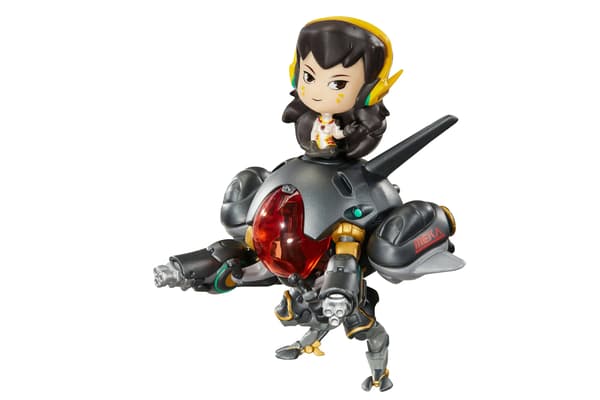 BLIZZARD: Sød, men dødbringende Overwatch - Carbon Fiber D.Va med Meka figur