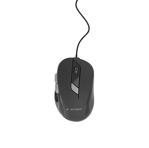 Mus GEMBIRD MUS-6B-01 Sort (1 enhed)