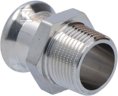FORBINDELSESSTANG 22X3/4 GZ INOX PRESS